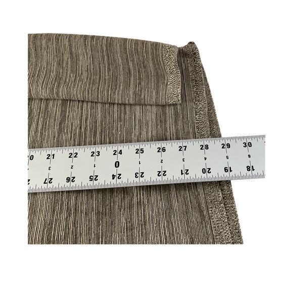 Express Women's Sweater Size Large Cotton V-Neck Embroidered Brown Striped - Picture 5 of 9